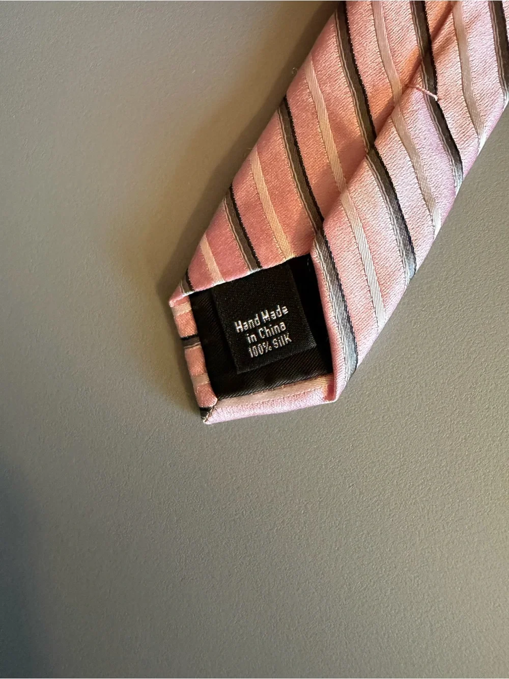 Stafford- Pink Striped Men’s Necktie
